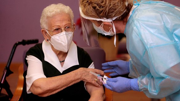 A lockdown at Brisbane aged care homes should end by the weekend.