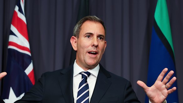 Treasurer Jim Chalmers.