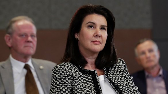 Senator Jane Hume: "[The government is] dealing with the fallout of the biggest economic crisis in history ... the super guarantee has to be looked at in that context."