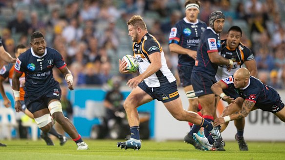 The front-rower made his Brumbies debut against the Rebels, but 12 months ago he didn\'t know if he would still be playing Super Rugby.