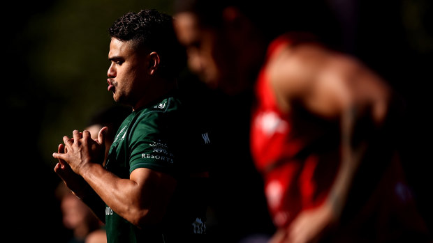 South Sydney fullback Latrell Mitchell will return to the NRL against Parramatta.