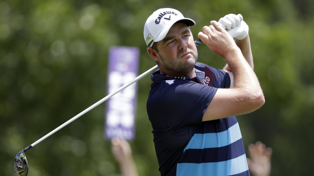 On the rise: Marc Leishman jumped four spots on the world rankings to No.22 in Memphis.