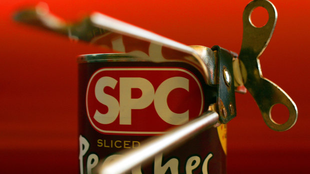 Canned peaches are an SPC staple.