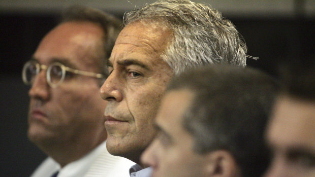 Billionaire and convicted sex offender  Jeffrey Epstein.