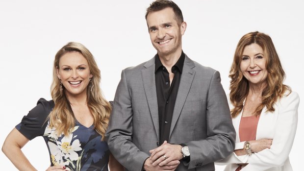Married at First Sight's experts Mel, John and Trisha.