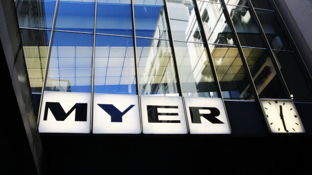 Myer is undergoing crucial talks with its landlords. 