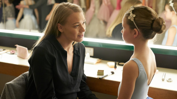 The Handmaid's Tale star Yvonne Strahovski offers a different spin on maternal instinct in Angel of Mine.