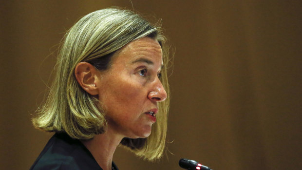 EU Foreign Policy chief Federica Mogherini