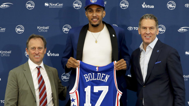 Impressive stint: Jonah Bolden perfromed well in Europe after being drafted by Philadelphia.