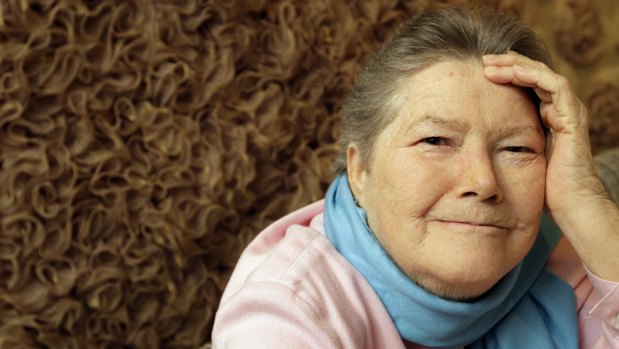 Author Colleen McCullough, in 2008. 