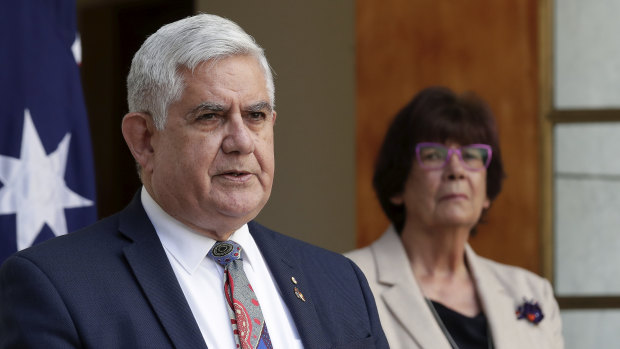 Ken Wyatt, with Pat Turner, said any body set up to advise the government cannot be developed independently of the government.