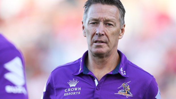 Storm coach Craig Bellamy has made the call to stay with the Storm.
