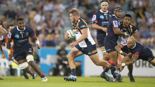 The front-rower made his Brumbies debut against the Rebels, but 12 months ago he didn\'t know if he would still be playing Super Rugby.