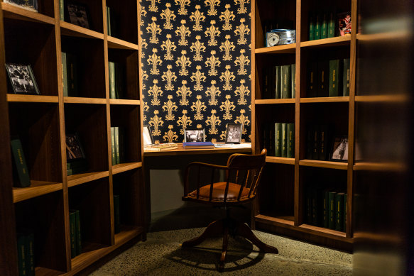 The Roosters’ centre of excellence has a secret reading room.