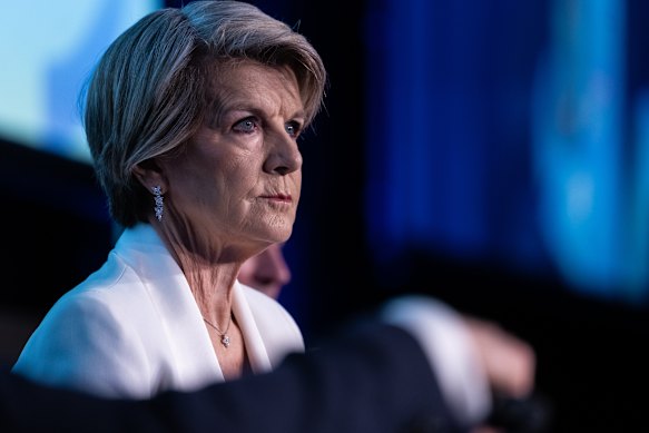 Former ANU chancellor and WA MP Julie Bishop.