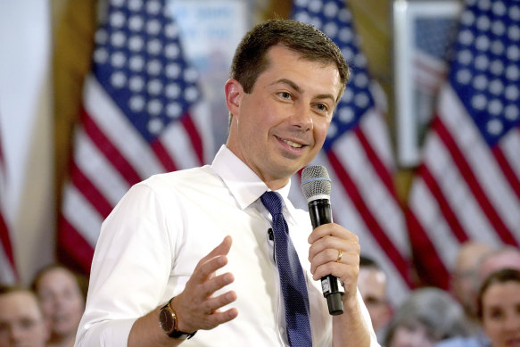 Democratic presidential candidate Pete Buttigieg.