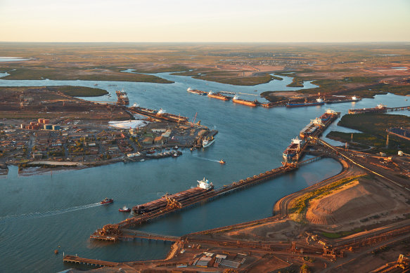 Port Hedland - the world’s largest port by tonnage - could export more than iron ore in the future if green investments go ahead.
