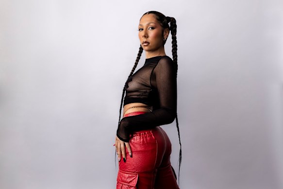 Rapper Miss Kannina is among the eclectic array of acts playing at The Uncle Archie Roach Block Party. 