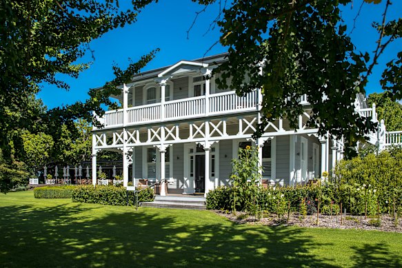 The Marlborough Boutique Hotel & Vineyard, a former convent, was moved to its present site after being dissected into five pieces..