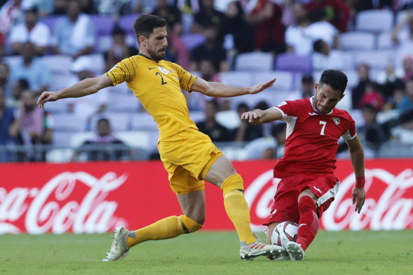 Milos Degenek is out of the Socceroos’ next two World Cup qualifiers.