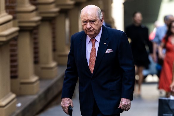 Alan Jones, pictured in December, will fight his charges at a local court hearing later this year.