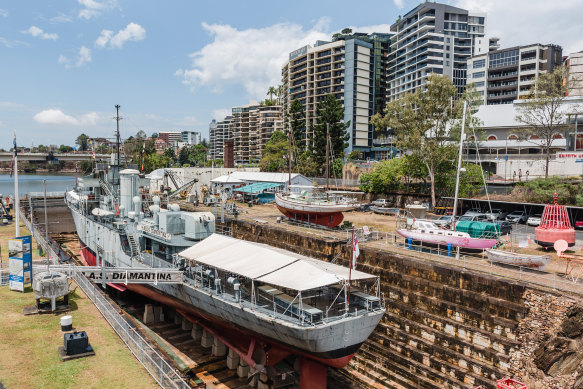 The new South Bank Master Plan does not specifically mention a Queensland Maritime Museum, which has been gifted millions of dollars in  maritime heritage assets.