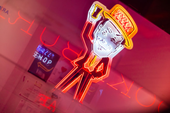 The State Library’s NEON exhibition is on until February 8.