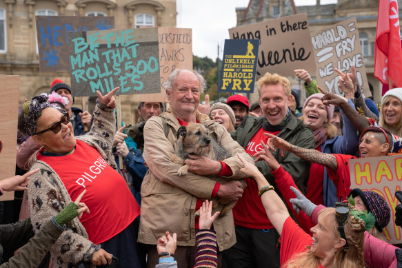 Jim Broadbent sets out on a long journey in The Unlikely Pilgimage of Harold Fry.
