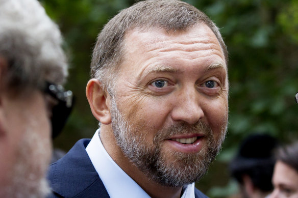 Russian metals magnate Oleg Deripaska.