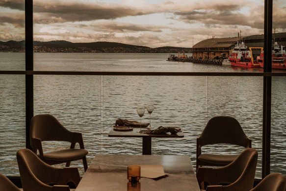Restaurant Maria has a relaxed Italian coastal vibe.