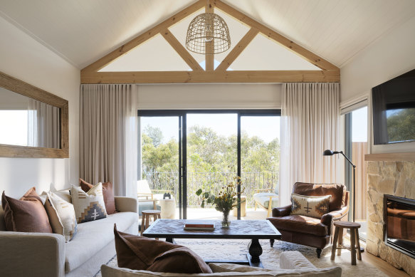 Bouddi: one of the four new luxury lodges at Bells at Killcare.
