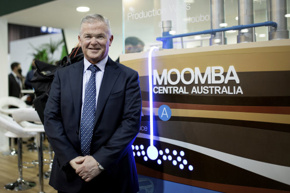 Santos CEO Kevin Gallagher controversially showcased the Moomba CCS project at the COP26 climate summit in Glasgow.