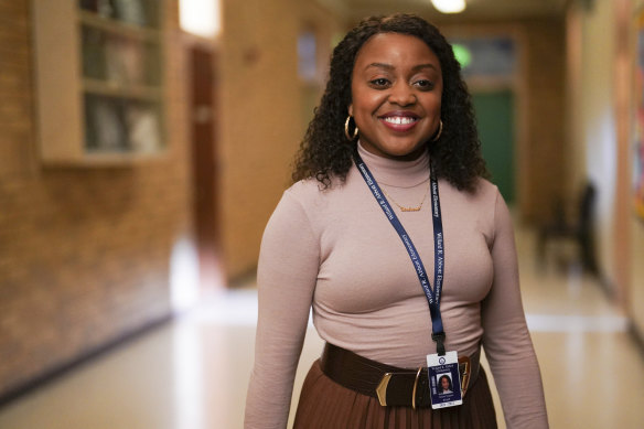 Abbott Elementary creator and star Quinta Brunson.