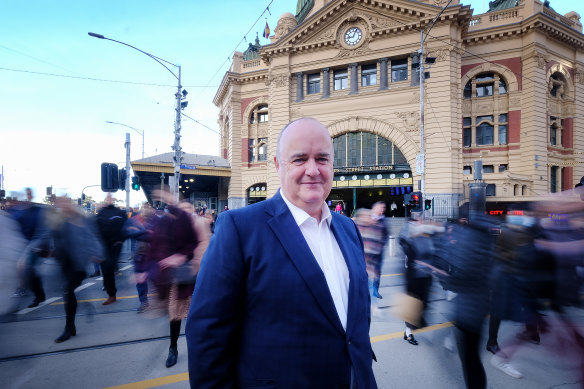 Mark Melvin, the new chief executive officer of Committee for Melbourne.