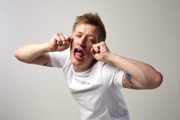 Dry your eyes: Daniel Sloss has no time for those who argue that there are certain things in comedy they can't say anymore.