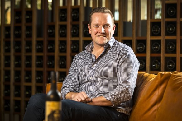 Treasury Wine Estates’ chief marketing officer Angus Lilley.