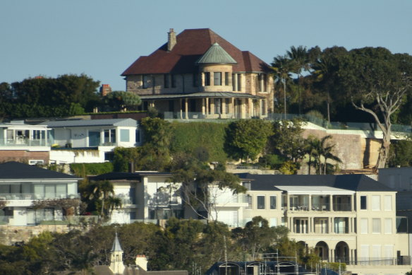 Uig Lodge at the very top of Point Piper has settled into Scott Farquhar’s name.