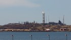Woodside’s Pluto gas plant at the Port of Dampier in Western Australia.