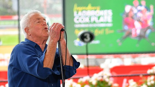 Daryl Braithwaite and his hit song have often been a feature of Cox Plate day.