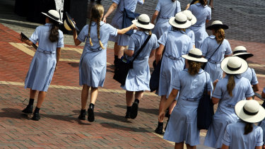COVID measures will be scaled up at NSW schools when students return on Tuesday. 