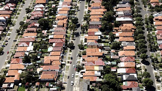 Housing in Sydney.