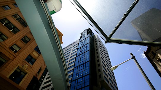 An office tower in the Sydney CBD at 338 Pitt Street has sold to a developer.
