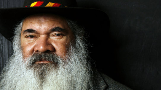 Aboriginal activist, onetime Catholic priest and politician Pat Dodson.