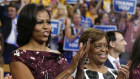 Michelle Obama, pictured with her mother, Marian Robinson, in 2012, is considered the most popular first lady in US history.