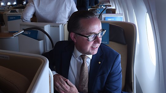 Qantas CEO Alan Joyce.  