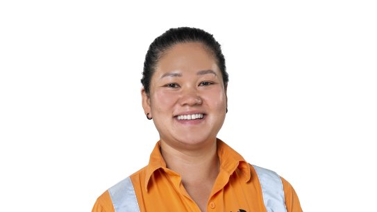 Civil construction apprentice Chhunly Taing 