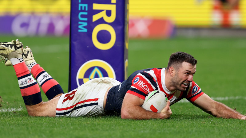 Roosters survive scare in NRL win over Manly