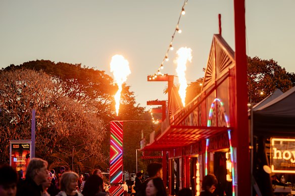 There are 20 market stalls offering the city's best food available for purchase.