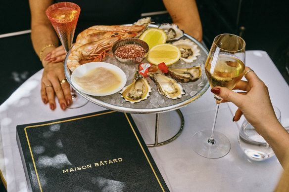 Maison Batard’s rooftop bar La Terrasse is a more easygoing taste of the action downstairs.