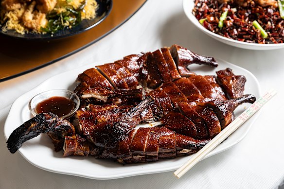 Nihao Kitchen’s pipa roast duck.